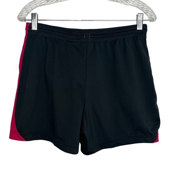Nike Dri-Fit Womens Athletic Shorts Gray Pink Size Medium - Picture 2 of 10